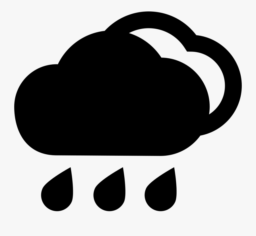 Rain Cloud Svg Png Icon Free Download - Icon, Transparent Clipart