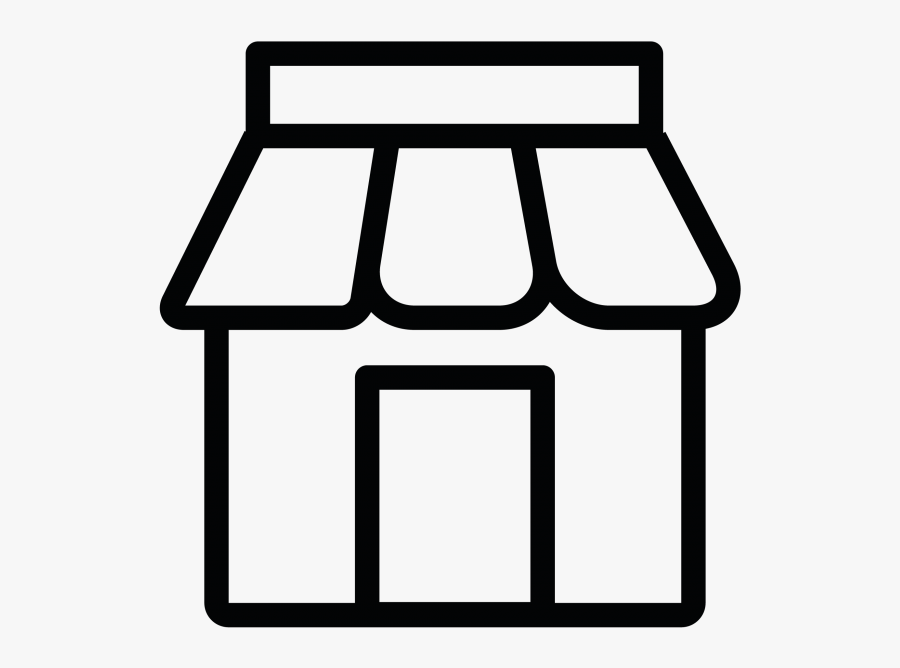 Transparent Storefront Clipart - Shop Png Transparent Icon, Transparent Clipart