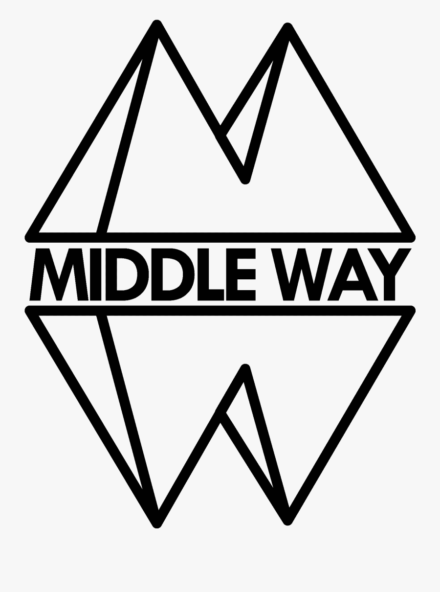 Middle Way - Triangle, Transparent Clipart
