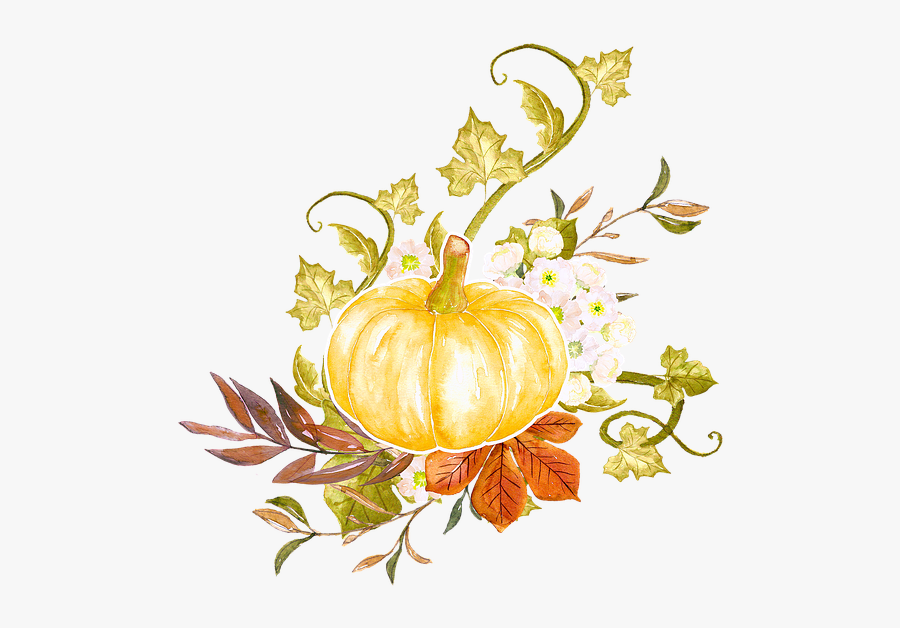 Thanksgiving-3757192 - 秋 水彩画, Transparent Clipart