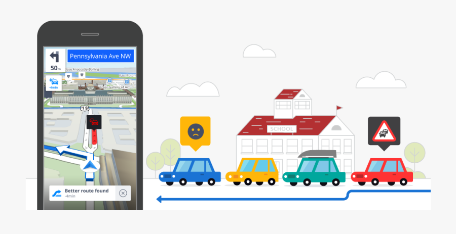 Back To School Traffic, Transparent Clipart