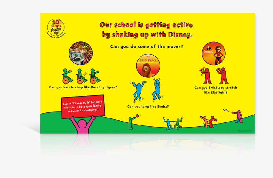 10 Minute Shake Up Games Disney Screensaver - 10 Minute Shake Up, Transparent Clipart