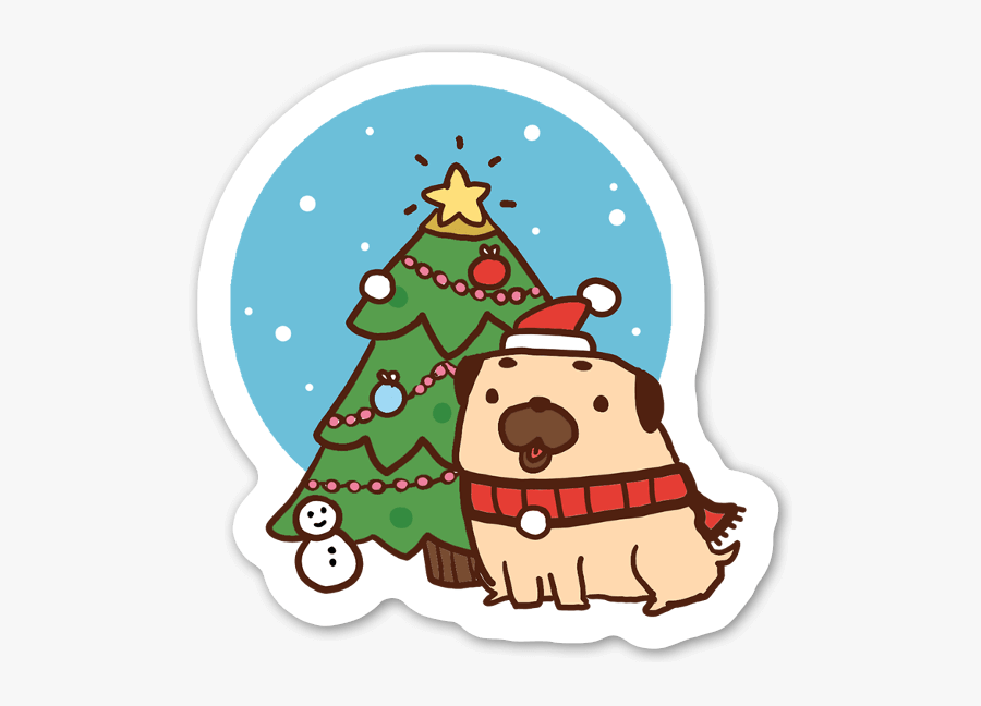 #christmas #cute #sticker #cartoon - Cartoon, Transparent Clipart