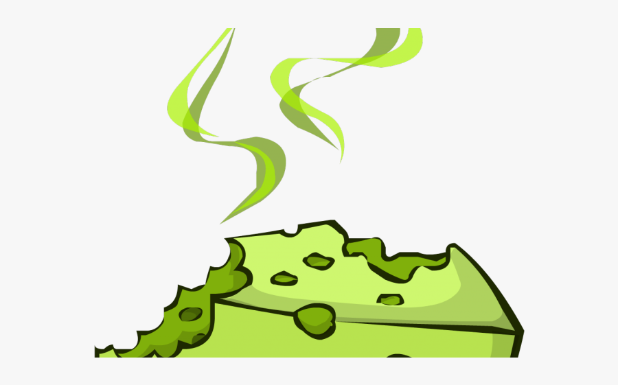 Smelly Cheese Cartoon, Transparent Clipart