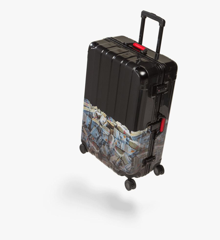 Luggage Clipart Baggage Cart - Sprayground Luggage, Transparent Clipart