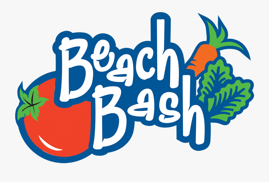 Beach Bash Logo, Transparent Clipart