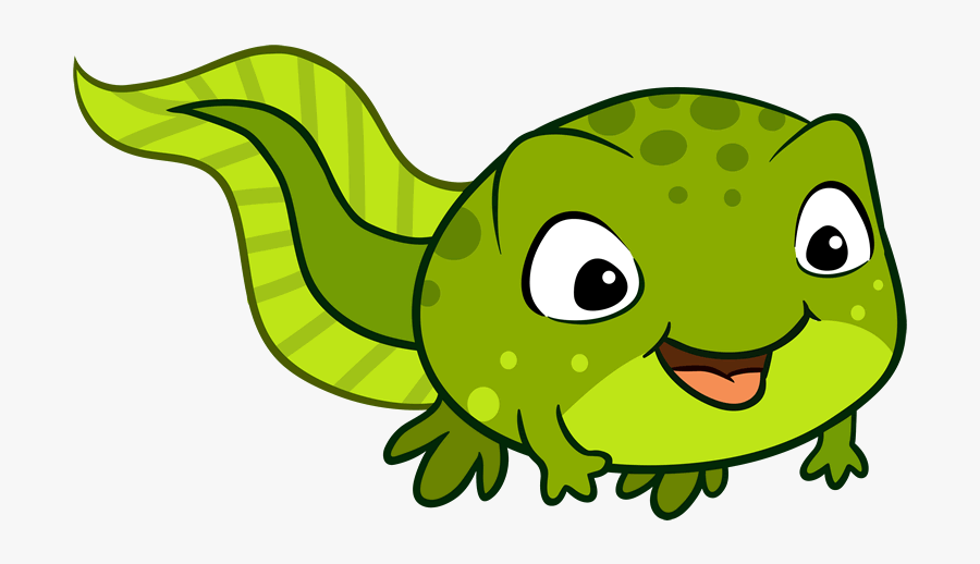 Tadpole With Legs Clipart - Cartoon Tadpole, Transparent Clipart