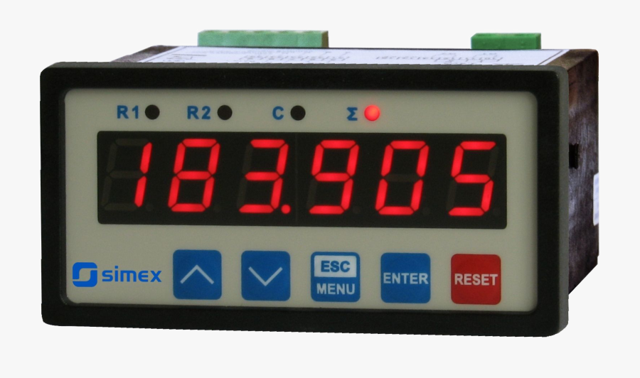 Digital Timer Png Transparent Image - Simex Slc 94, Transparent Clipart
