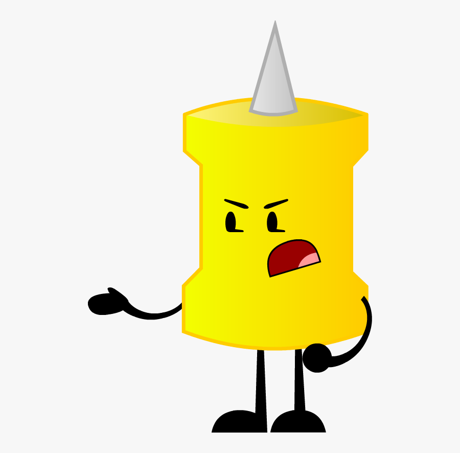 Thumbtack Idle, Transparent Clipart