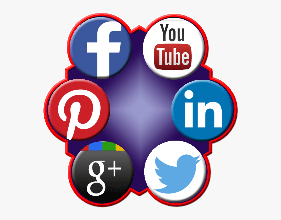 Transparent Popular Clipart - Social Media Popular Websites, Transparent Clipart