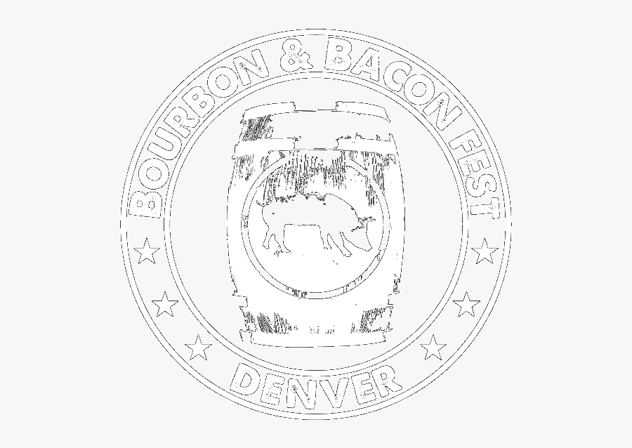 Bourbon & Bacon Denver Illustration , Free Transparent Clipart