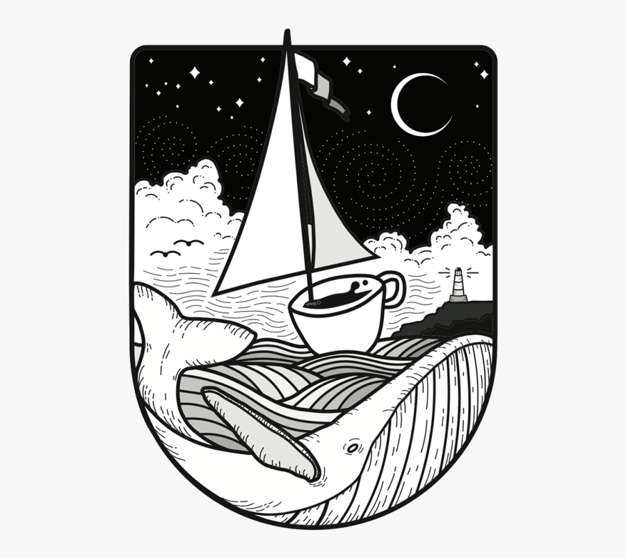 Transparent Bacon Clipart Black And White - Sail, Transparent Clipart