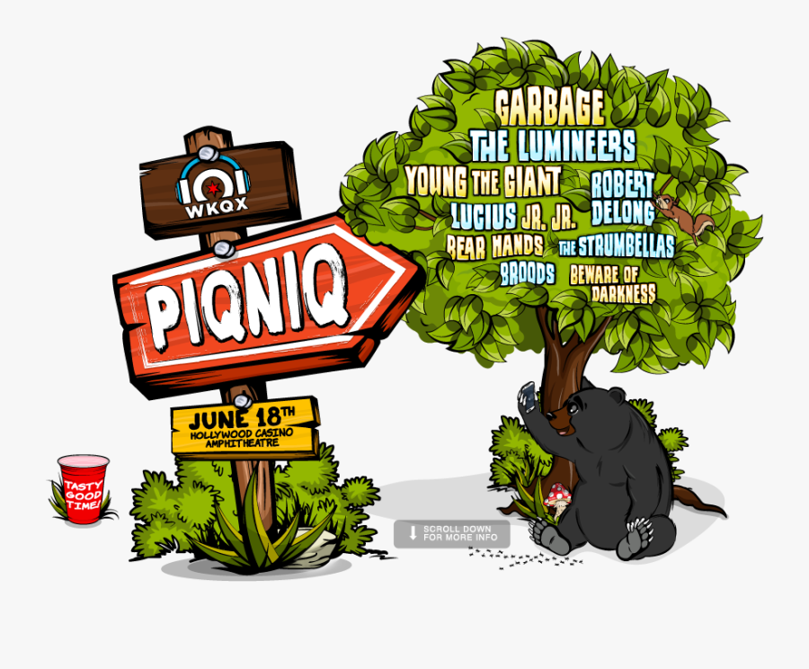 Hero Amp - 2015 Piqniq, Transparent Clipart