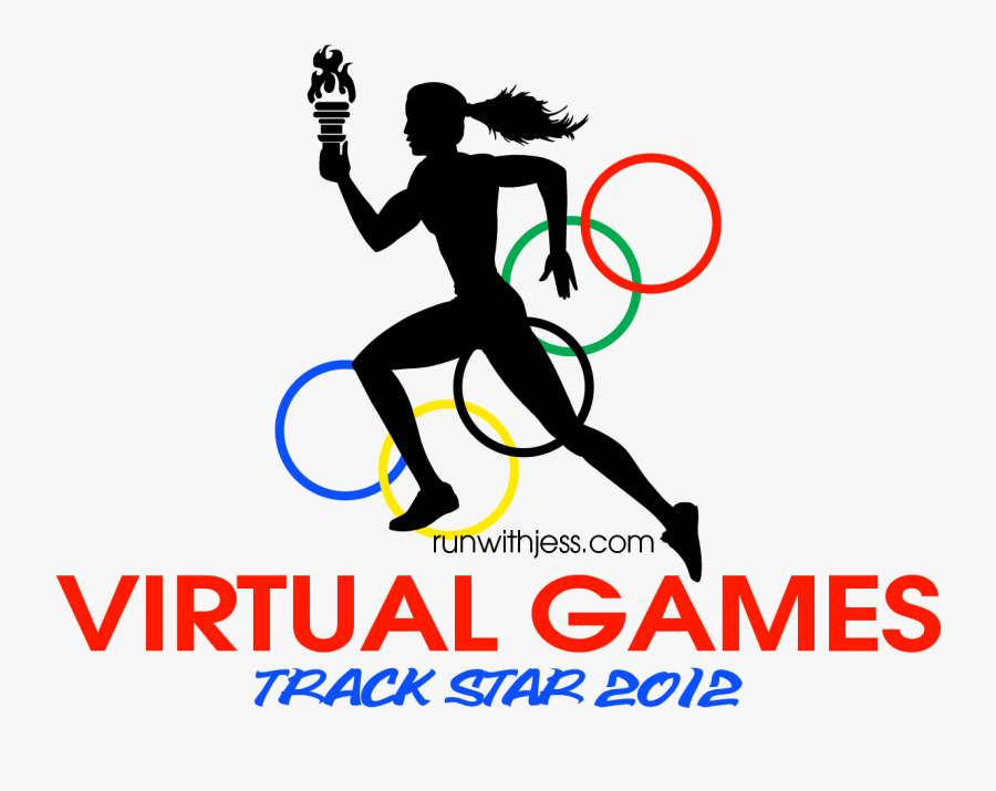 Run With Jess Virtual Games Super Fun - Runner Girl, Transparent Clipart