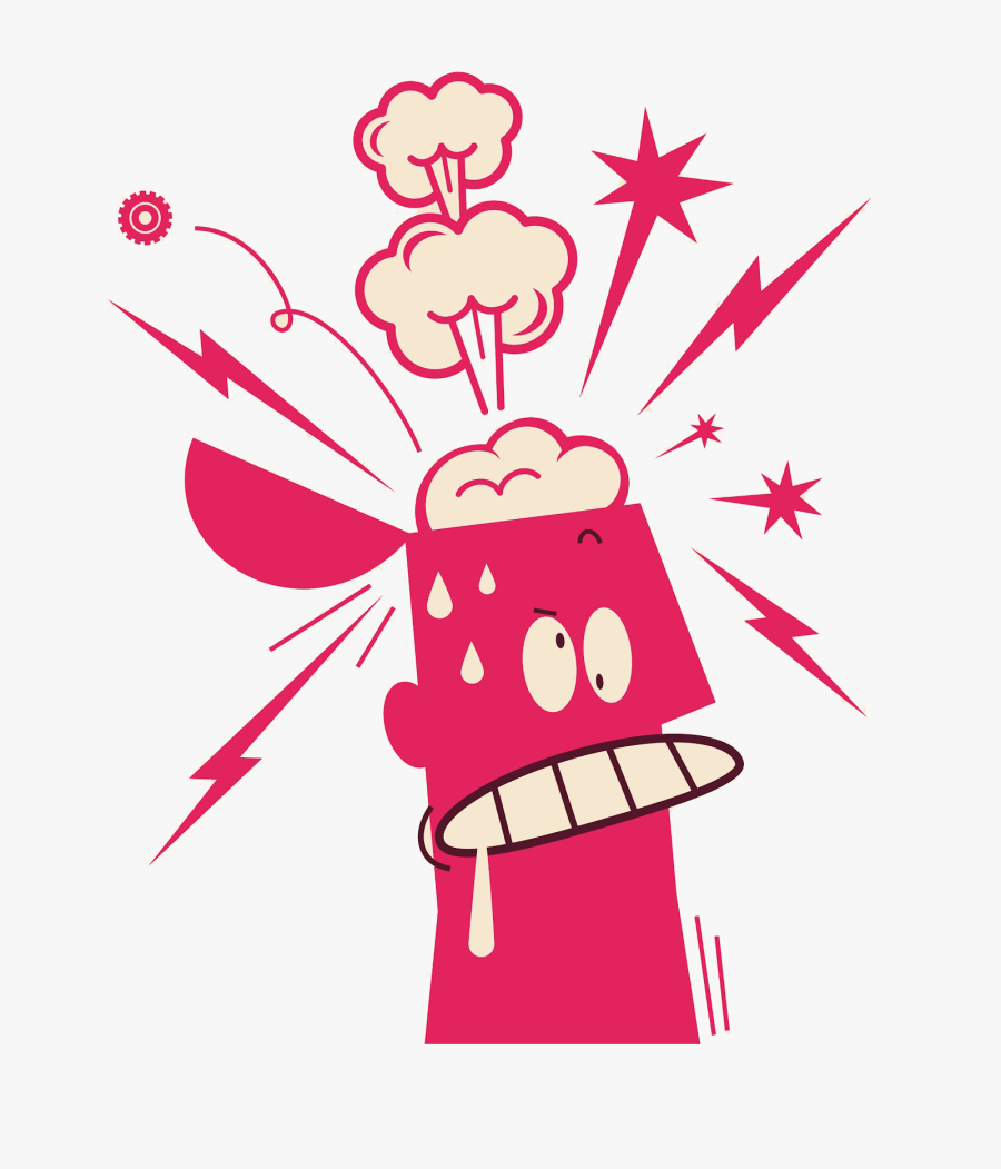 Mon Cerveau Va Exploser, Transparent Clipart