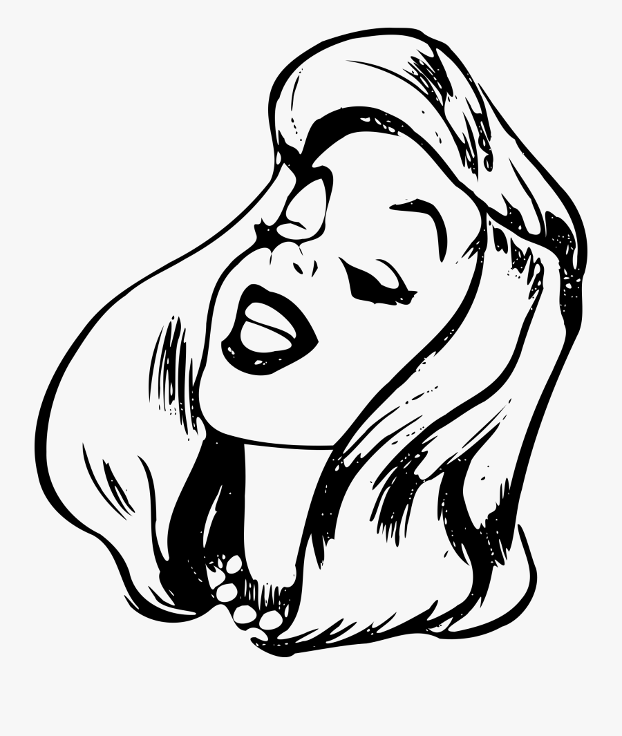 Clip Art Clipart Big Image Png - Cartoon Black And White People, Transparent Clipart