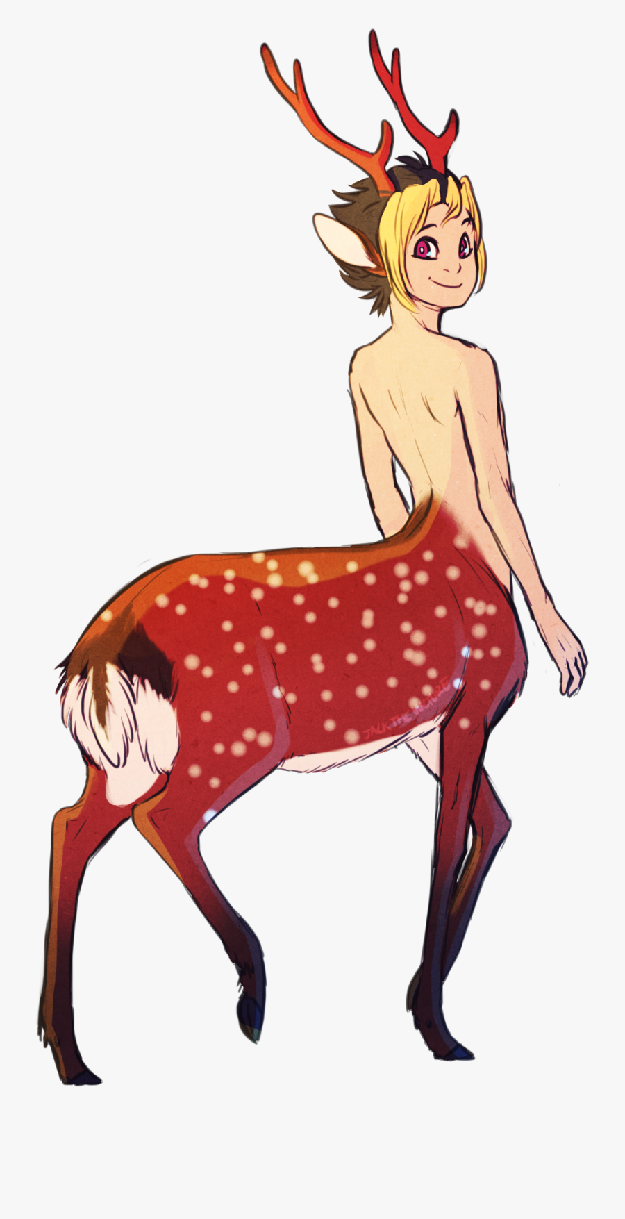 Clip Art Just Jack S Art - Deertaur Dnd, Transparent Clipart