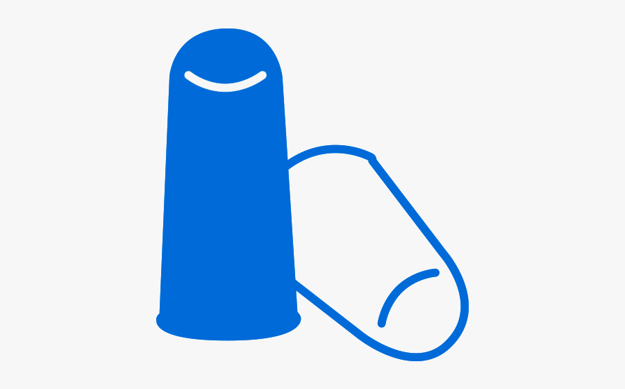 Earplugs5, Transparent Clipart