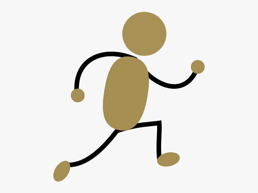 Transparent Girls Track Clipart - Running Person Gif Png, Transparent Clipart