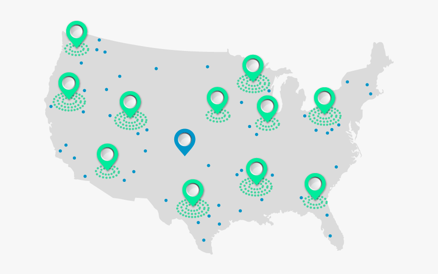 Transparent Social Media Globe Png - Grassland In Usa Map, Transparent Clipart