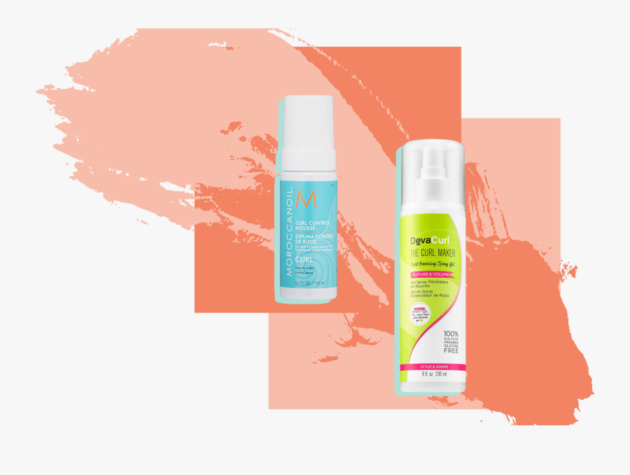 Hair Style Product Curly Woman Health Wellbeing Beauty - Cosmetics, Transparent Clipart