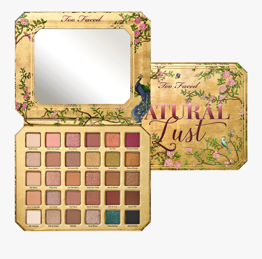 Palette Too Faced Natural Lust, Transparent Clipart