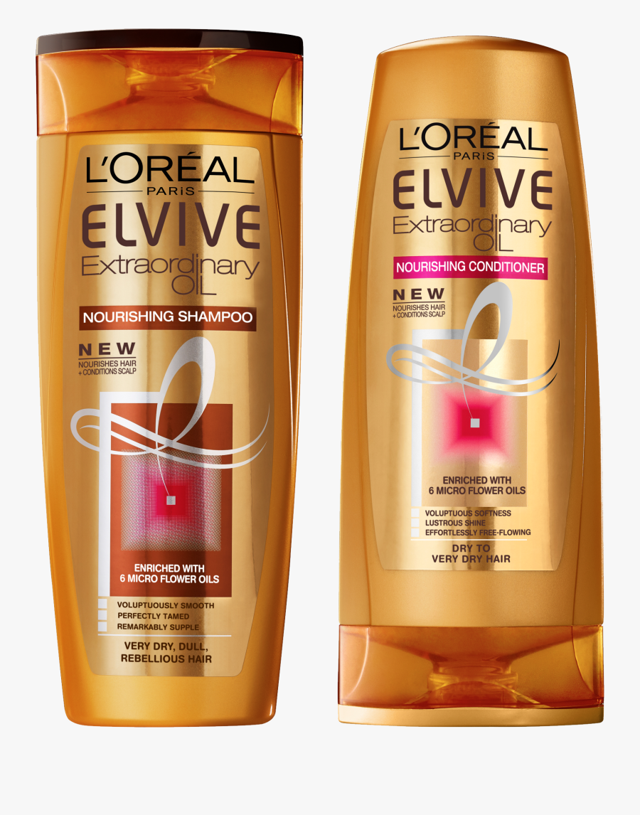 Shampoo Png - Loreal Elvive Extraordinary Oil, Transparent Clipart