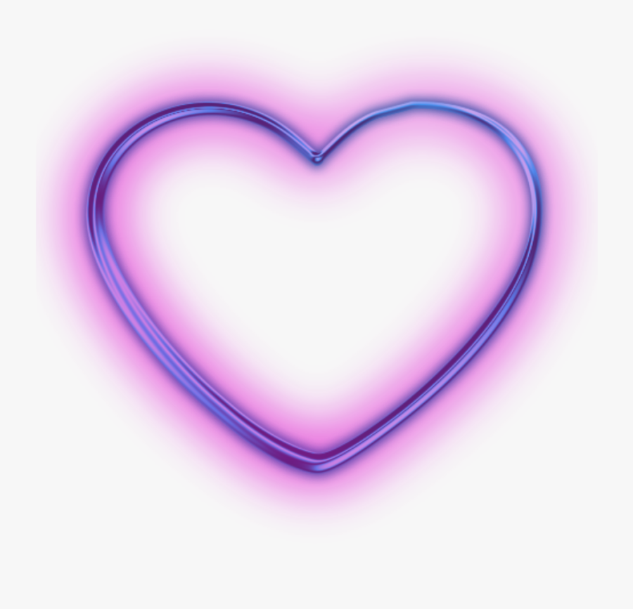 Neon Heart Png - Transparent Neon Heart Png, Transparent Clipart