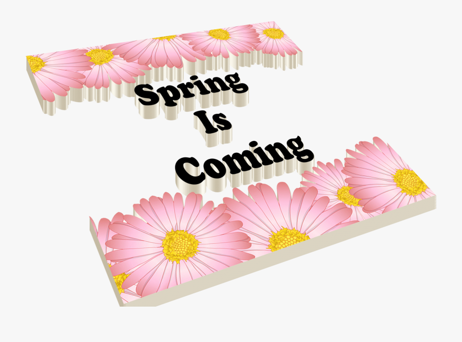 Spring Is Coming Png Image File - Construction Paper, Transparent Clipart