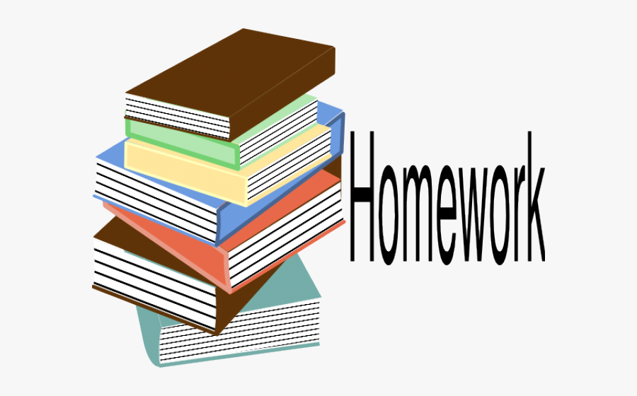 Homework Clipart Transparent - Clipart Cartoon Homework, Transparent Clipart