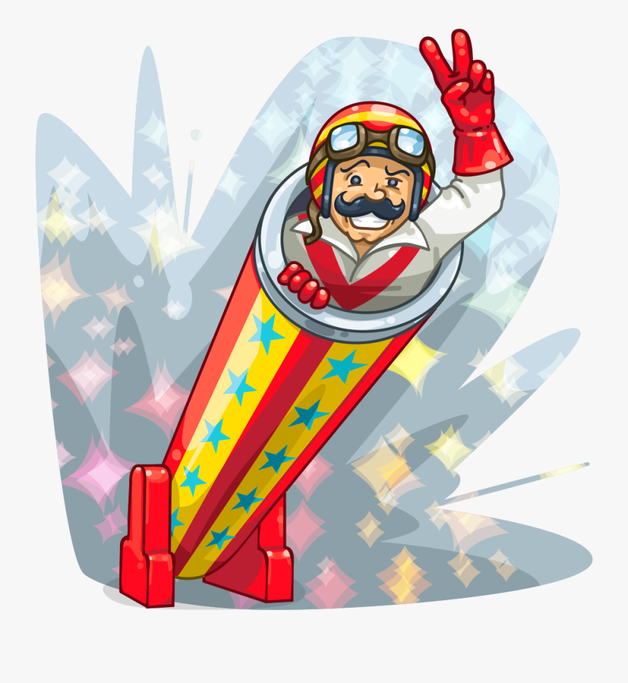 Human Cannonball Circus Clipart, Transparent Clipart