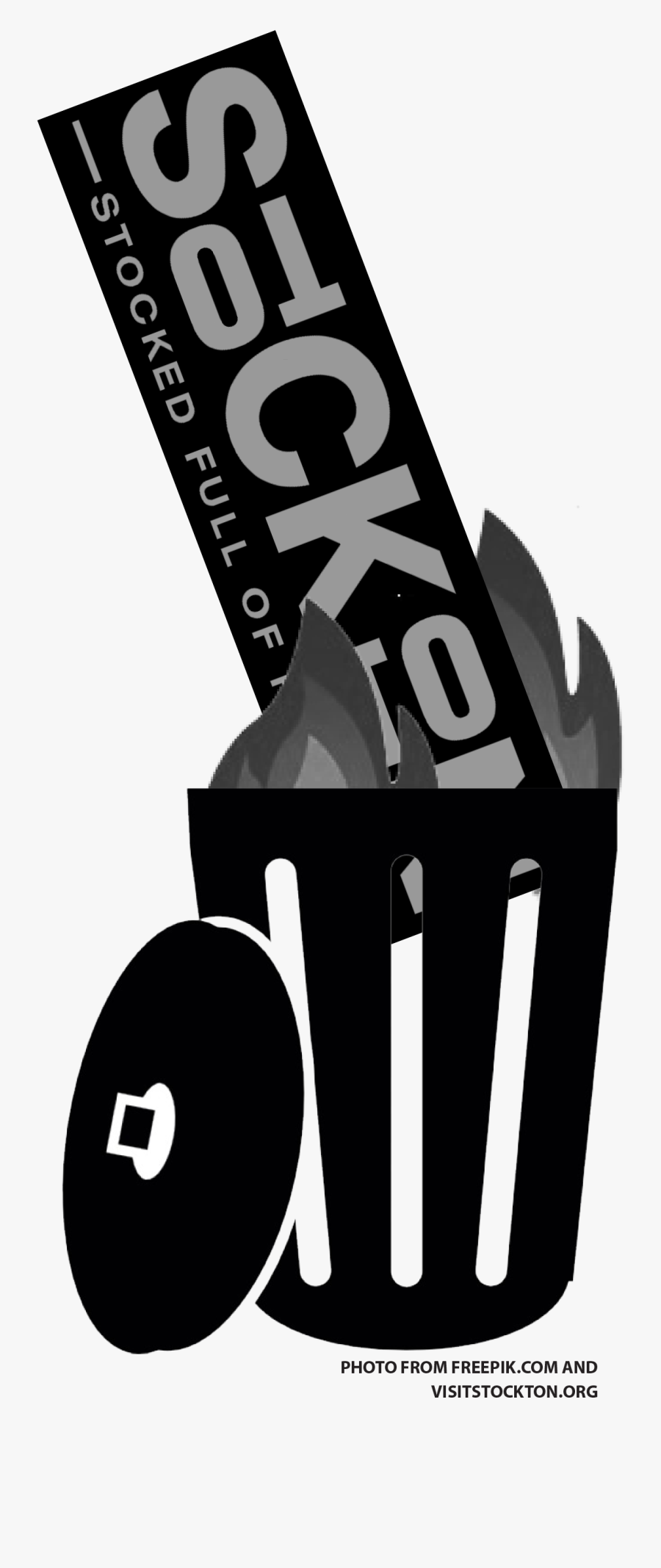 Black Dustbin Clipart, Transparent Clipart