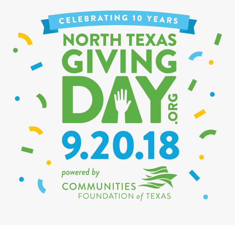 North Texas Giving Day 2018, Transparent Clipart