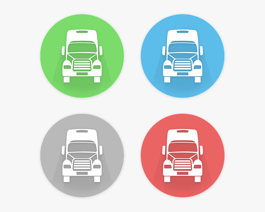 Truck, Transport, Trucking, Transportation, Shipping - Logo Camion Png, Transparent Clipart