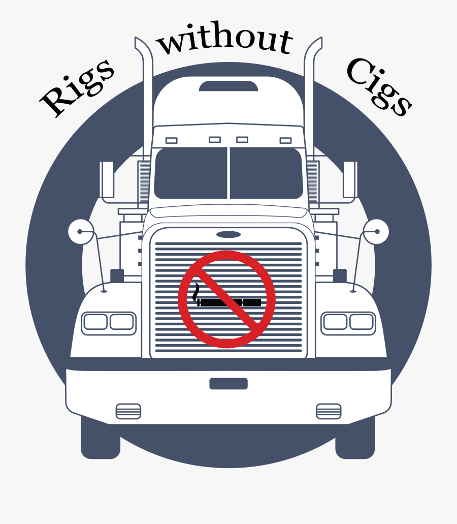 All Semi-truck Drivers And Others In The Trucking Industry - Vector Illustration Logo Truck Vector, Transparent Clipart