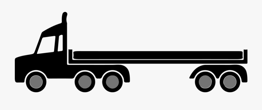 Truck, Transparent Clipart
