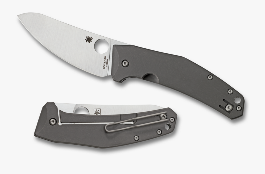 Spyderco Spydie Chef Knife C211tip - Spyderco Chef Knife Folder, Transparent Clipart