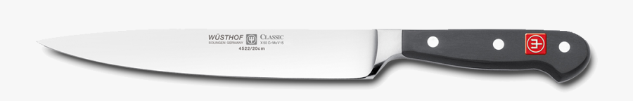 Kitchen Knife Download Transparent Png Image - Slicing Knife, Transparent Clipart
