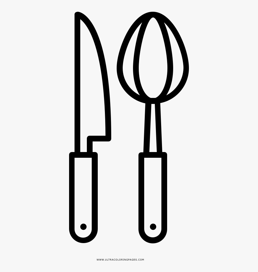 Download Chef Knife Coloring Page - Utensílios De Cozinha Para Colorir , Free Transparent Clipart ...