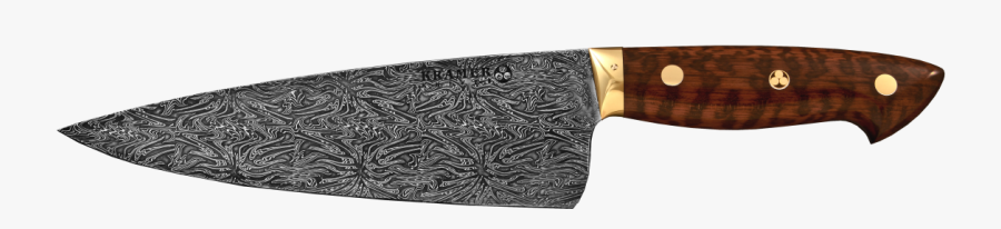 Damascus Steel Patterned Knife, Transparent Clipart