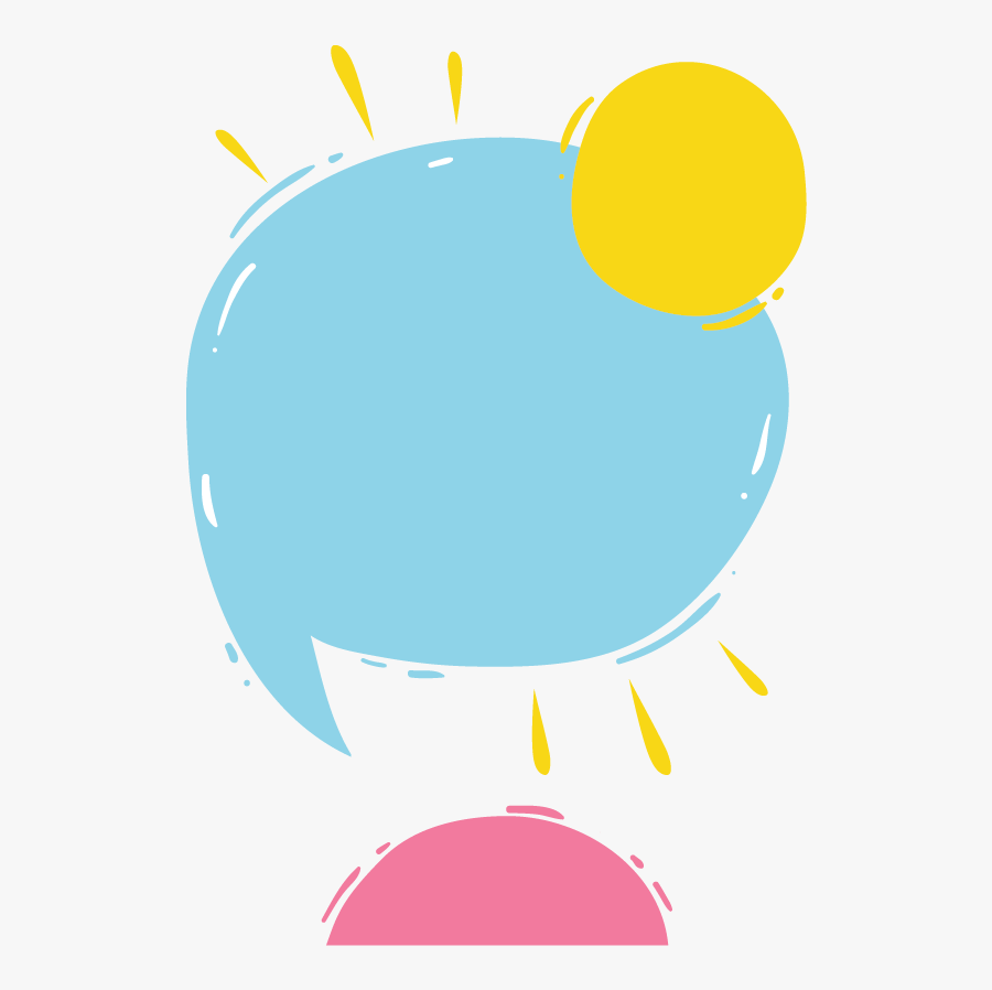 Down Pink Blue Balloon Yellow Round Book Banner - Circle Banner Png Free, Transparent Clipart