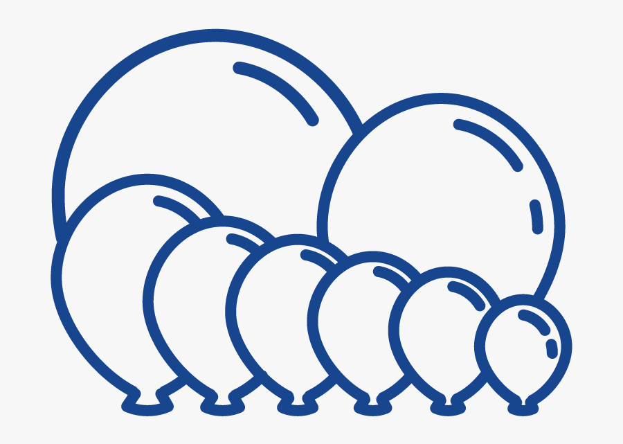 Belbal Balloon Sizes, Transparent Clipart