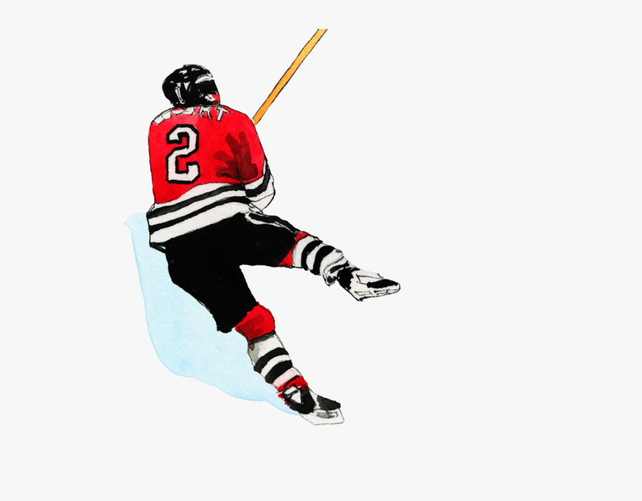 College Ice Hockey, Transparent Clipart