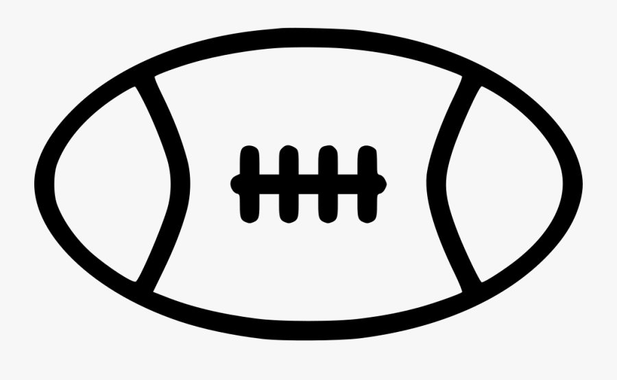Rugby American Football Ball - Dart Board Coloring Pages, Transparent Clipart
