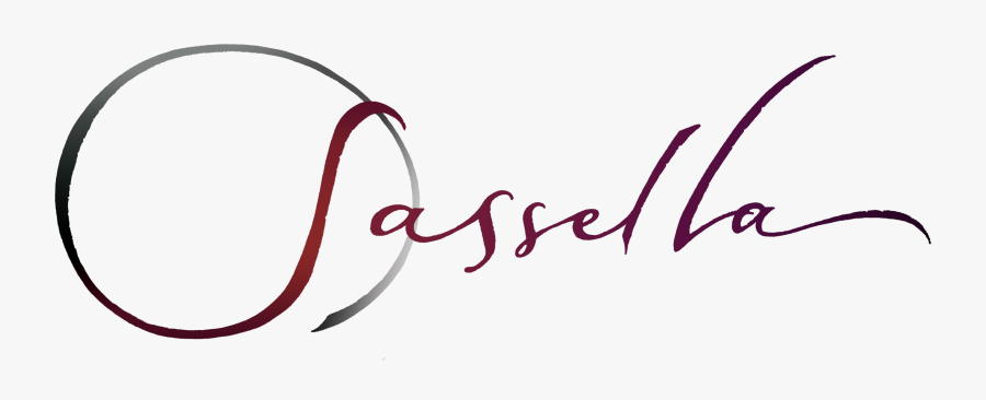 Sassella - Calligraphy, Transparent Clipart