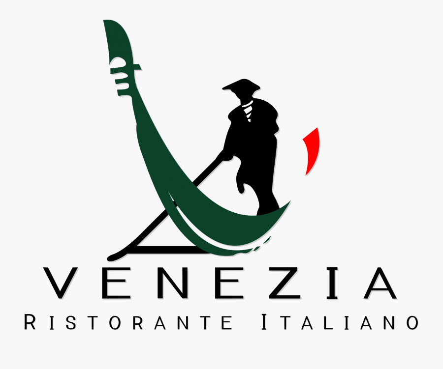 Venezia Italian Restaurant Sign, Transparent Clipart