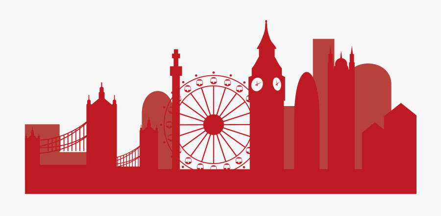 London - London Skyline Silhouette Hd, Transparent Clipart