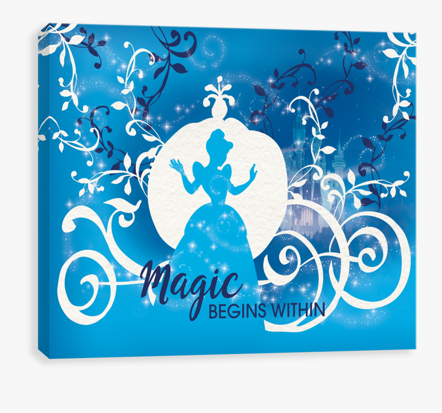 Magic Begins Within - Cinderella, Transparent Clipart
