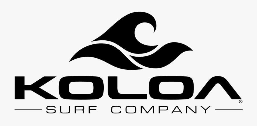 Koloa Surf Company Logo, Transparent Clipart