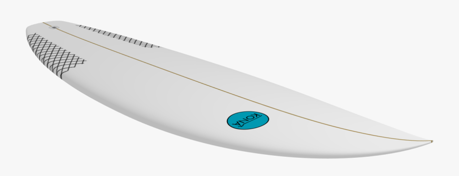 Transparent Surfboard White - Surfboard, Transparent Clipart